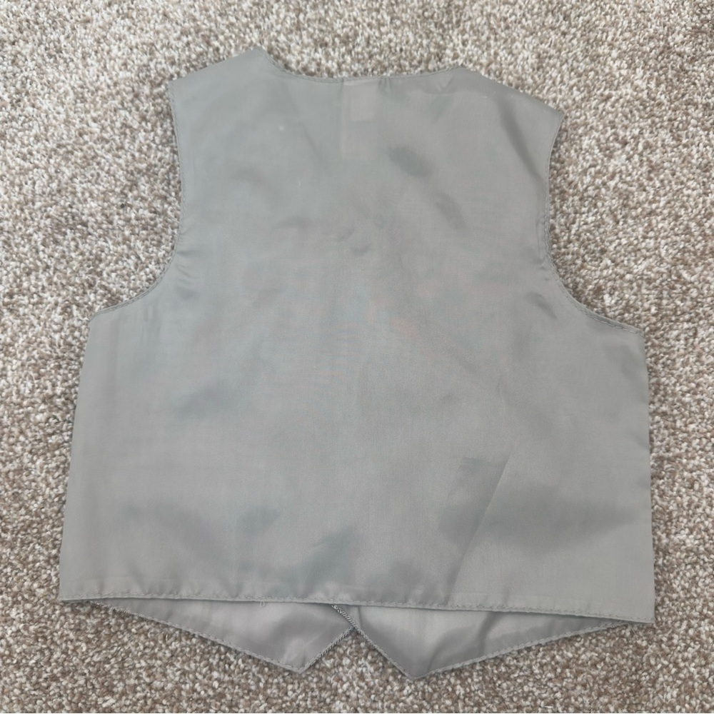 GEORGE Baby Boy Dress Plaid Tuxedo/ Suit Vest and Pants Set 12M 0020 - Picture 7 of 11